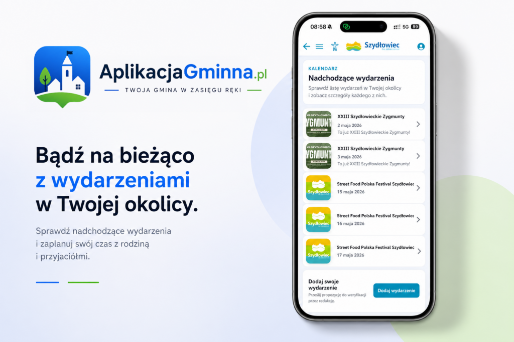 Aplikacja mobilna zintegrowana ze stroną gminy – jedna publikacja, wiele kanałów komunikacji